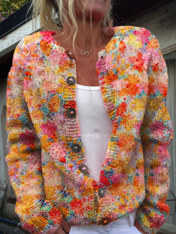 Albine | Cardigan en maille vintage