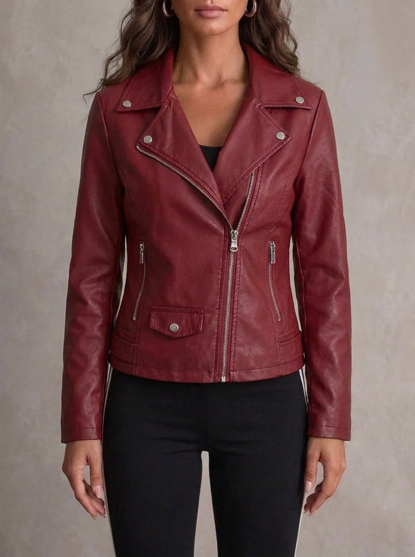 Consuelo — Veste en Cuir Résistante et Élégante