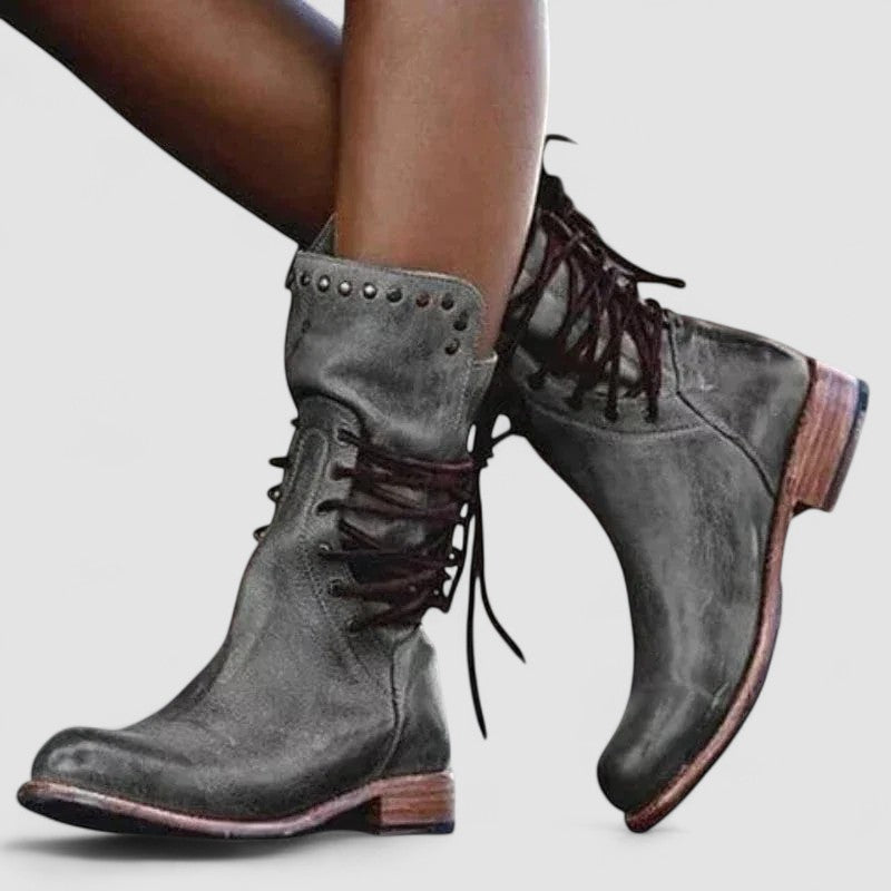 Raquel | Boots Vintage à Lacets