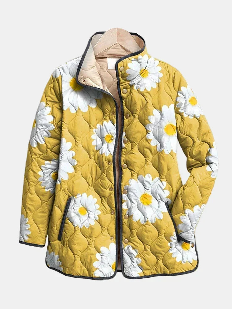 Veste Matelassée aux Marguerites Élise