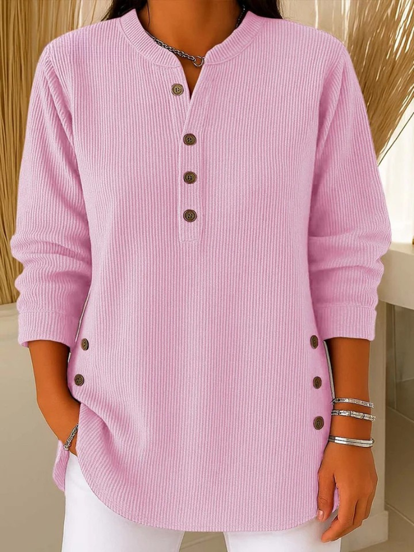Nieves | Tunique Henley à Boutons