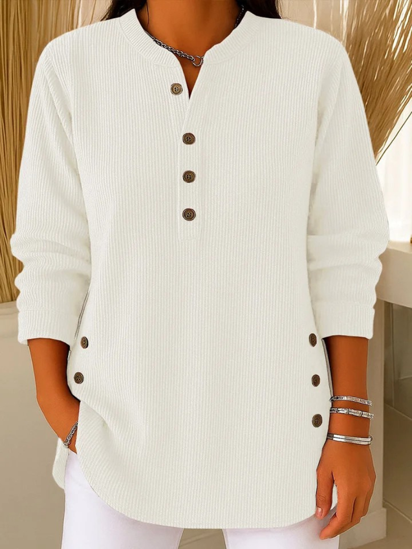 Nieves | Tunique Henley à Boutons