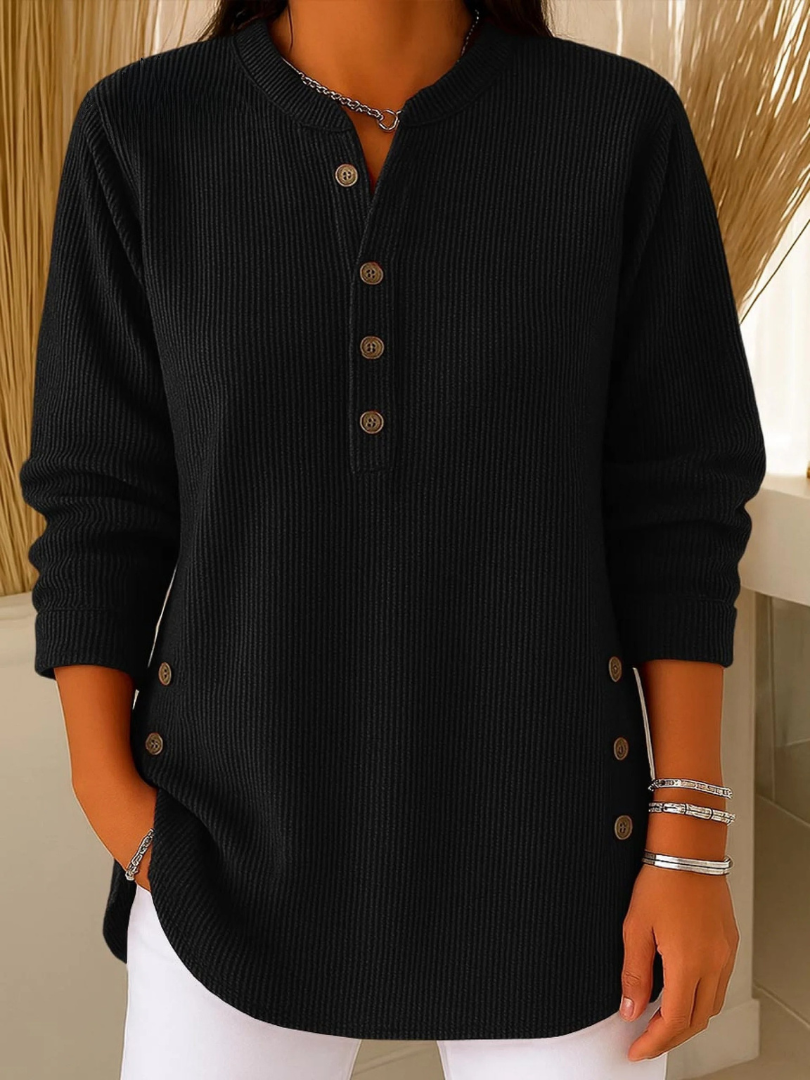 Nieves | Tunique Henley à Boutons