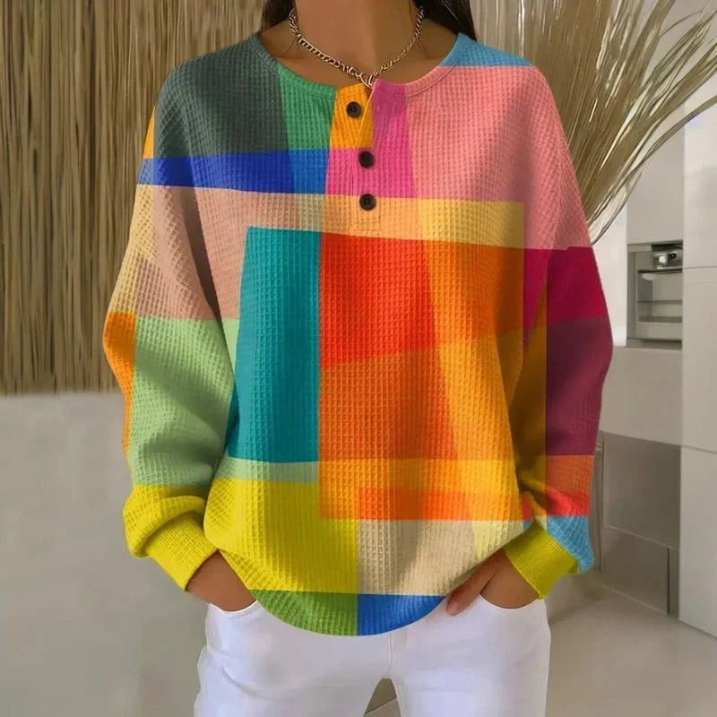 Consuelo | Pull Gaufré Double Épaisseur