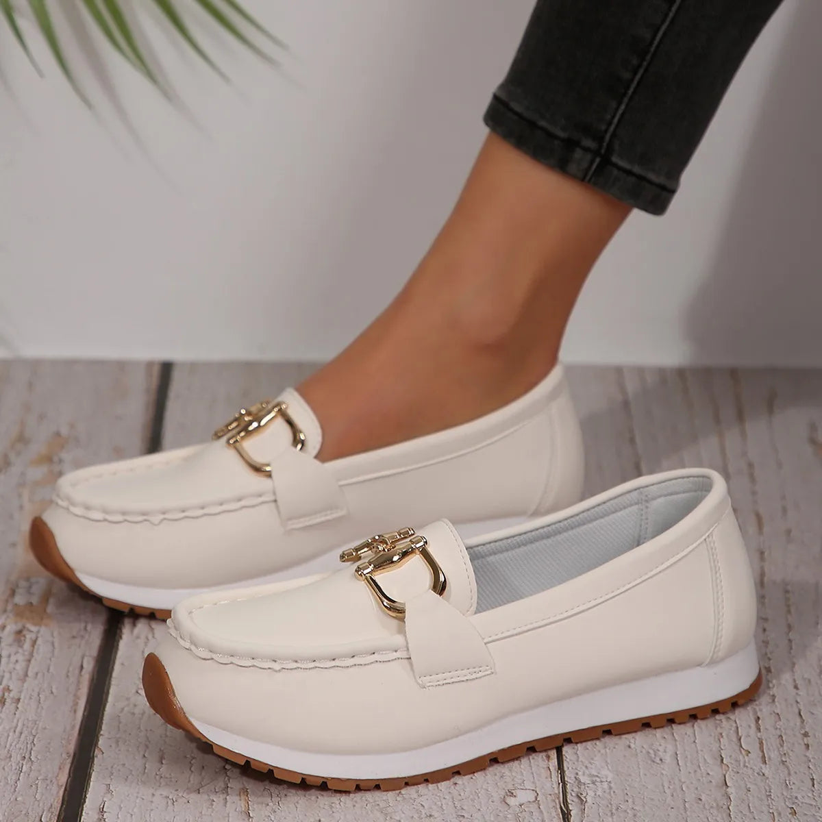 Rosa | Mocassins Fins Élégants
