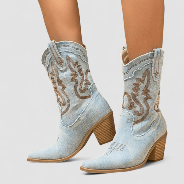 Cayetana | Boots Western Brodés